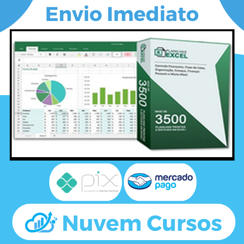 Excel Planilhas 3500 Autoria Diversa Download Nuvem Cursos 7830